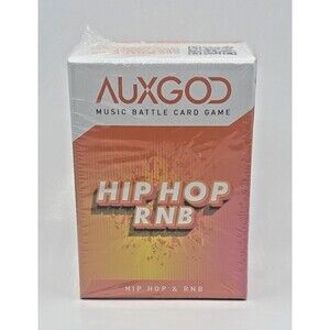 AUXGOD Music Battle Card Game HIP HOP & RNB Edition 2020 Brand New Sealed